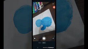 изо 1 класс снеговик урок рисования