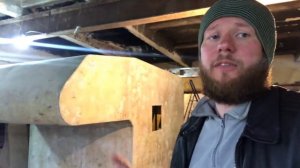 Кемпер Пилигрим 410. Шлифовка стеклоткани.