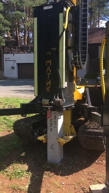 Забивка свай - процесс смотреть онлайн