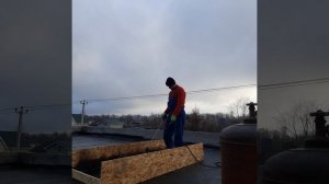 Монтаж наплавляемой гидроизоляции БРИТ ЭПП премиум