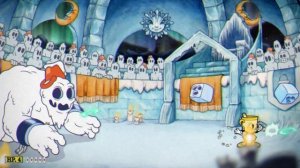 Cuphead. Мортимер Хладовей. Бррр как холодно