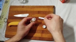 Ремонт керамического ножа, когда лезвие отделилось от