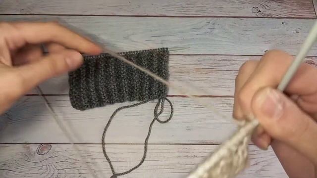 Простий обємний узор спицями.Для шапки,снуда,шарфа