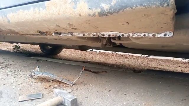 Замена, порогов на Лансер 9 смотреть онлайн