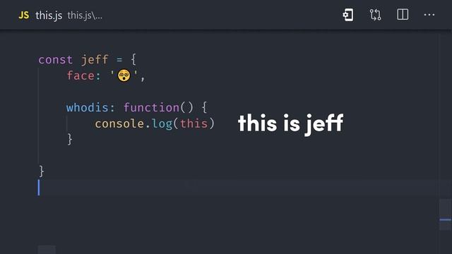 What is THIS in JavaScript? in 100 seconds