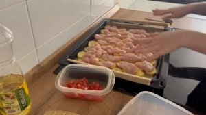 My hobbies. Часть 7. Рецепт картофеля с курицей в духовке
