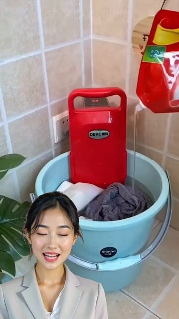 Бизнес на стирке вещей #бизнес #китай #тренды смотреть онлайн