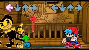 Веселая ночь в студии Джоуи Дрю Бойфренд Против Бенди   FNF Mods