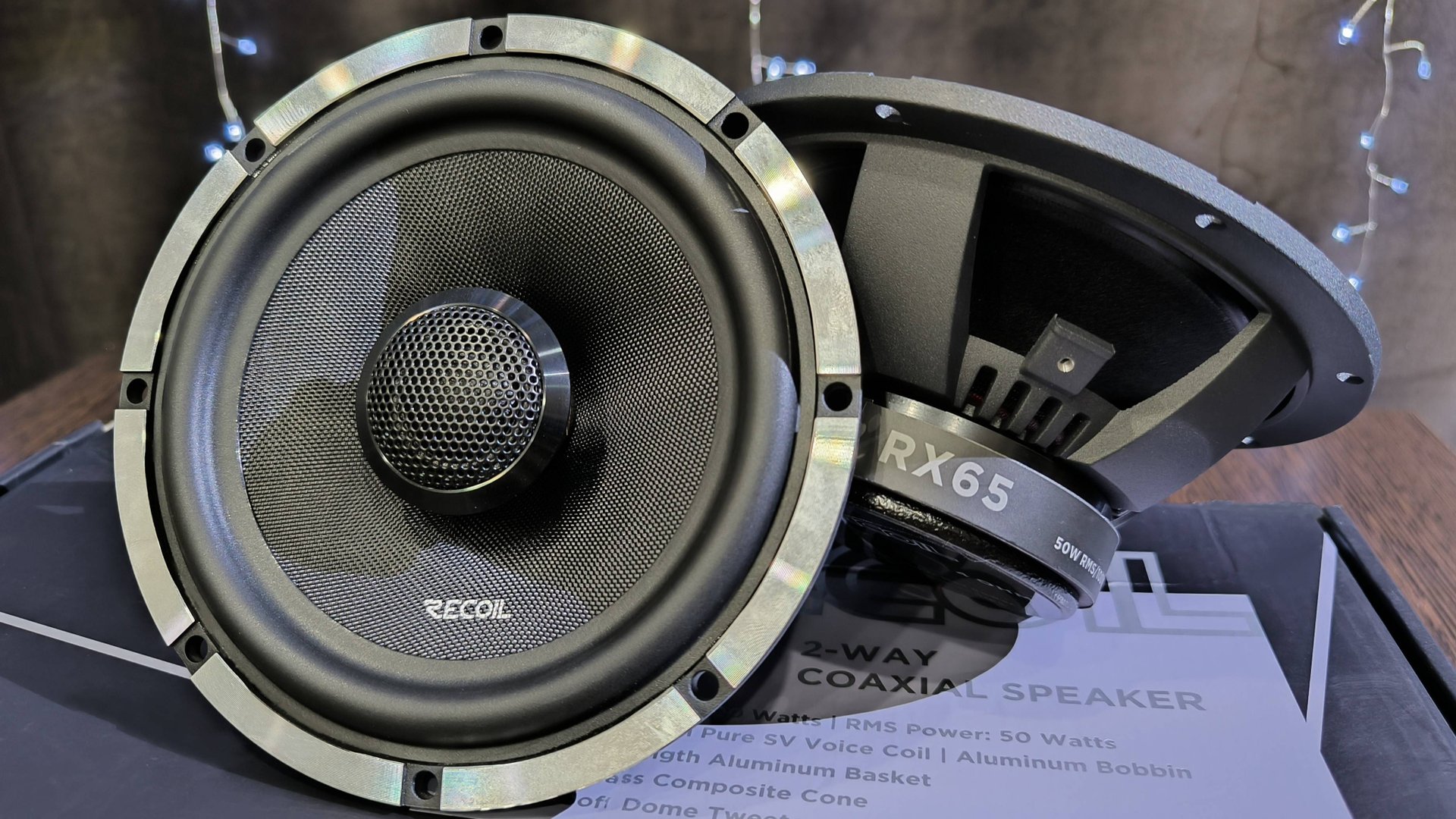 КОАКСИАЛЬНАЯ АКУСТИКА RECOIL RX65 В MAZDA CX-5 2G KF