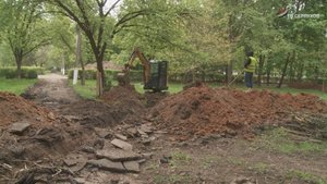 В Серпухове ведется реконструкция парка Питомник