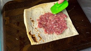 Беру обычный ФАРШ и ЛАВАШ, а получается такая ВКУСНЯТИНА! Очень вкусный обед или
