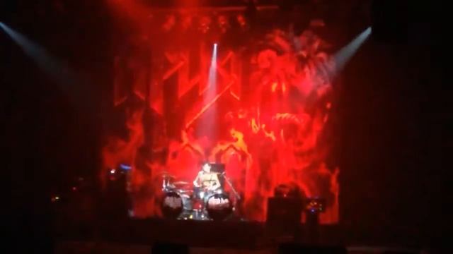 Ария - Барабанное соло Удалова 27.09.2016 Новомосковск