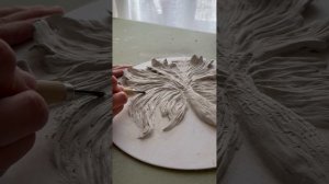 Как Сделать Картину из Шпаклевки - Рыбка! #барельеф #тв?