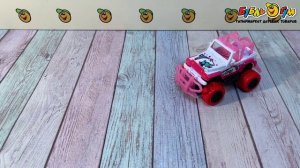 329894 Внедорожник UNICORN CAR на радиоуправлении розовый 1:43