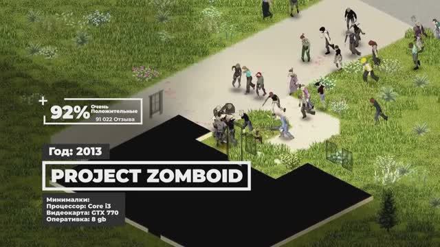Project Zomboid— компьютерная игра на стыке жанров survival horror и открытым миром