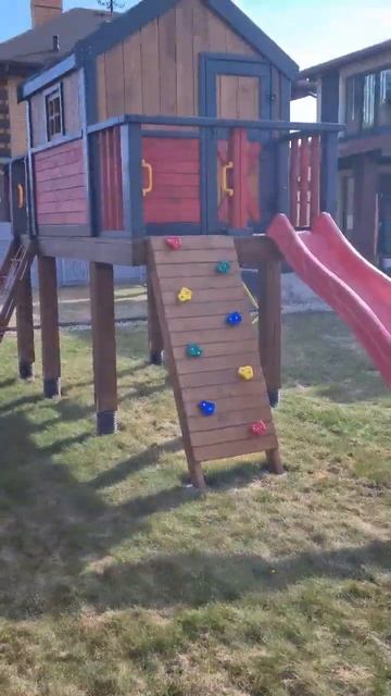 Домик игровой #натуральноедерево #плотник #строительс