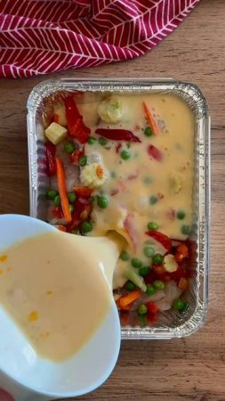 Омлет с минтаем и овощами в Грандшефе