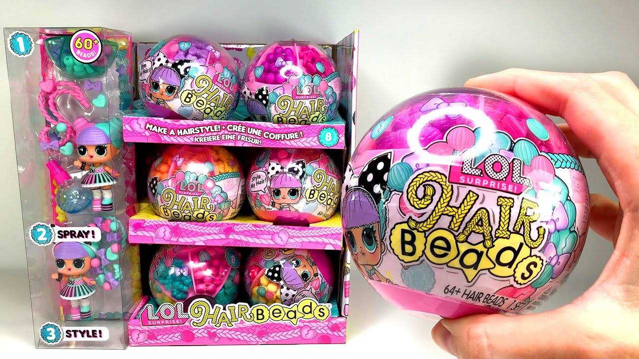 Куклы-сюрпризы из бусин для волос LOL Doll Surprise - Полный Пакет смотреть онлайн