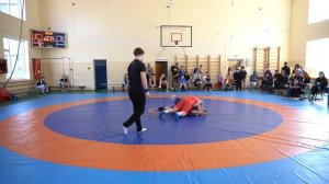 Греко-римская борьба! Вес 85 кг. Первые соревнования Кириченко Даниила (Новокубанск)