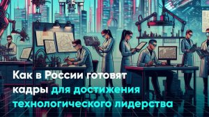 Как в России готовят кадры для достижения технологического лидерства