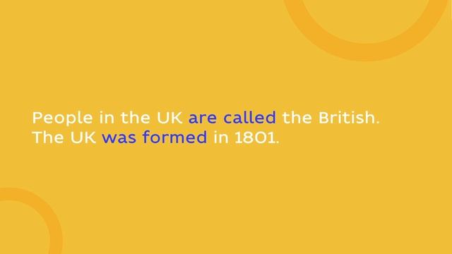 8 клас. Англійська мова. Facts about Great Britain. Passive Voice revision