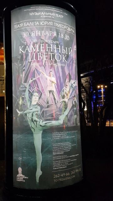 Театр Балета Юрия Григоровича Каменный Цветок! Наверное Очень Красивое Представление! смотреть онлайн