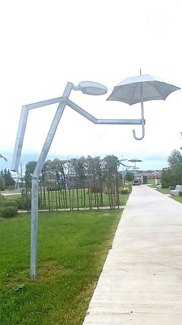 Парковые светильники: интересный объект в пгт Богатые смотреть онлайн