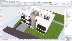 Быстрое 3D Моделирование Дома полное видео ArchiCAD 27