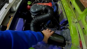 Холодный впуск и черепаха от москвича / замена стартера / новая панель тумблеров