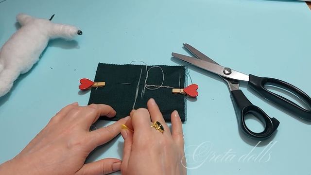 Кукла из капрона. Одежда для гнома без выкройки. смотреть онлайн