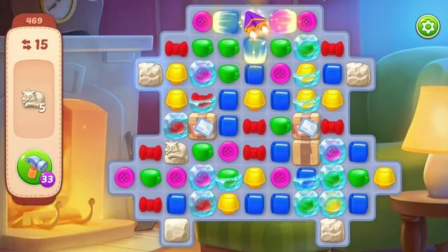 Homescapes 469 уровень