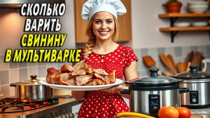 Сколько варить свинину в мультиварке