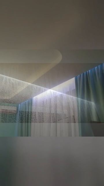Ниши в натяжных потолках сделанные нашими мастерами.