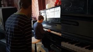 Моцарт Сонатина C-dur N 6 - Georgii Ivanov, 8 age