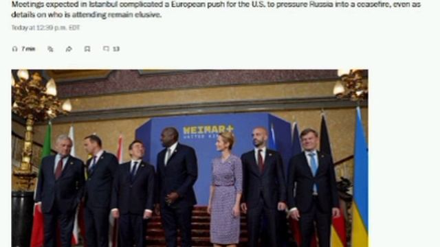 🇺🇸🇷🇺🇺🇦 США и ЕС давили на Зеленского ради проведения переговоров с Россией  — Washington Post