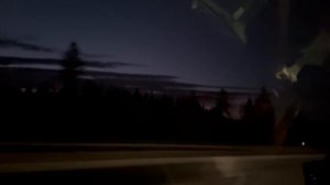 Pogoda v Sibiri Поездки за городом , очень красивый закат