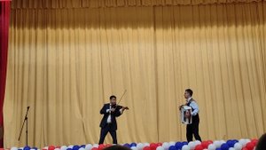 Матушка земля, на баяне и скрипке,. Самара