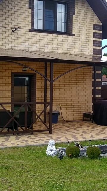 Навес из поликарбоната смотреть онлайн