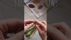 Фоновый узор спицами❤️🍁🧶knitting pattern.