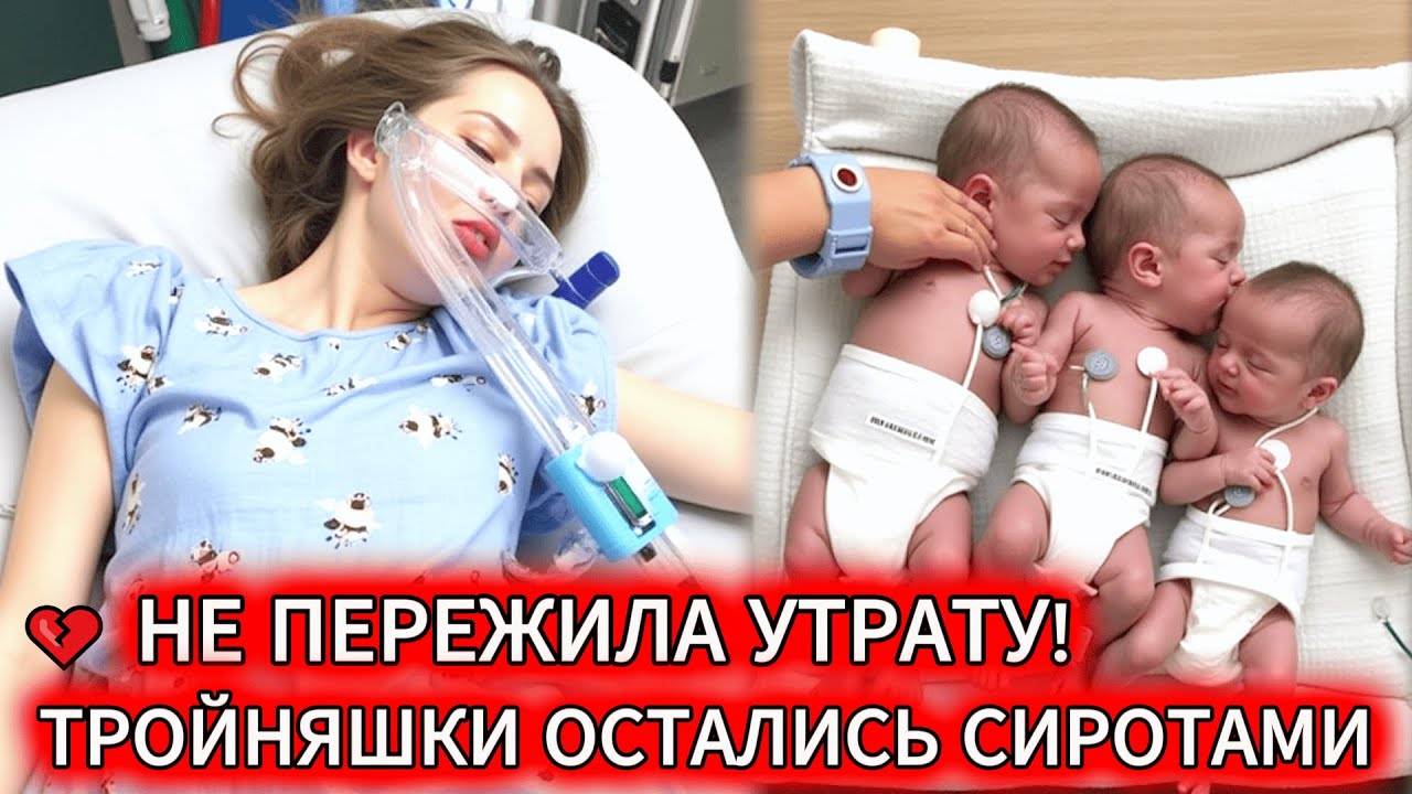 ТРОЙНЯШКИ ОСТАЛИСЬ СИРОТАМИ! МАМА НЕ ПЕРЕЖИЛА СМЕРТЬ МУЖА – ШОКИРУЮЩАЯ ИСТОРИЯ