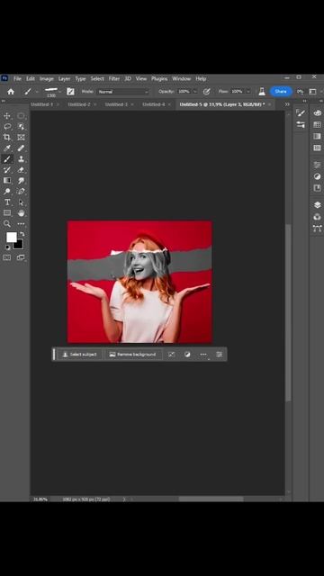 Эффект рваной бумаги в фотошопе смотреть онлайн