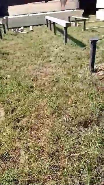 монтаж свайного фундамента под дом проект Литвиново ? смотреть онлайн