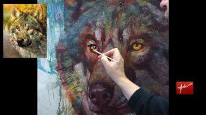 Как нарисовать волка / художник Авдеев Михаил