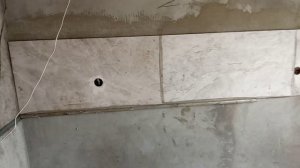 Кухонный фартук. Укладка плитки 120/60см.