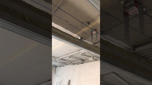 Закладная под светильник в профиле CD