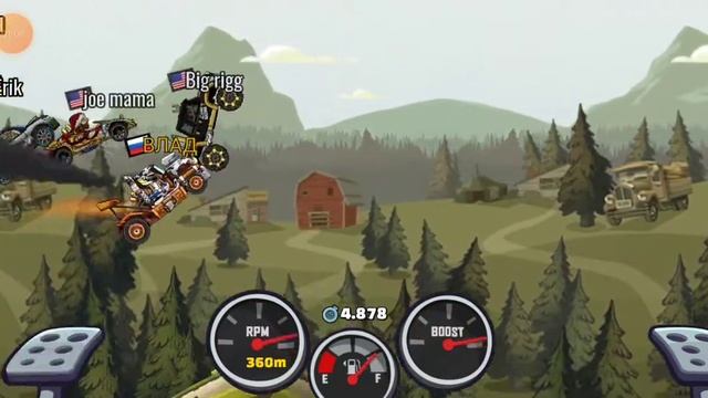 Hill Climb Racing 2 Зелёный Кубок. Гоночный грузовик смотреть онлайн