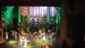 Сцена из мюзикла "Дубровский".