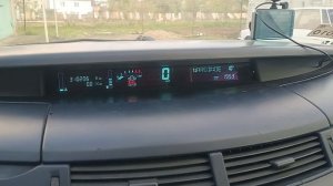 Renault Espace 4 замена панели приборов sagem на Johnson control.