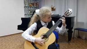 В. Козлов "Бурлеска" исполняет Талалян Марина