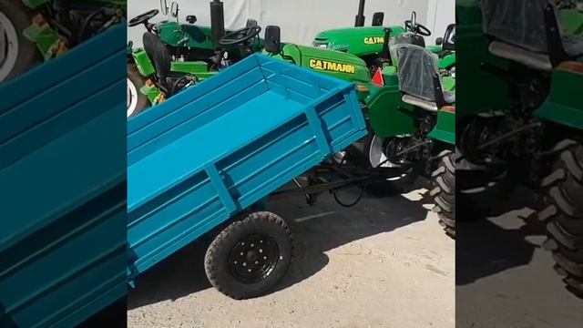 Тележка ТПМ-750 с гидроподъемом CATMANN смотреть онлайн